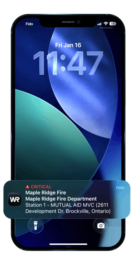 Real-time alerting — additional app view