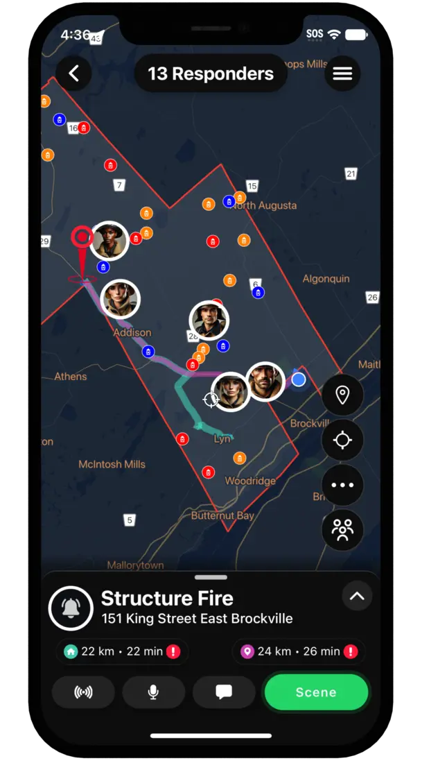 Preplans & digital files — additional app view